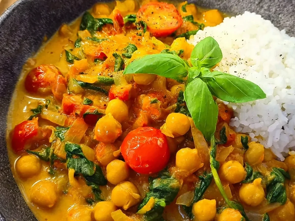 Schnelles Kichererbsencurry Mein herzhaftes Seelenfutter - Bild 1