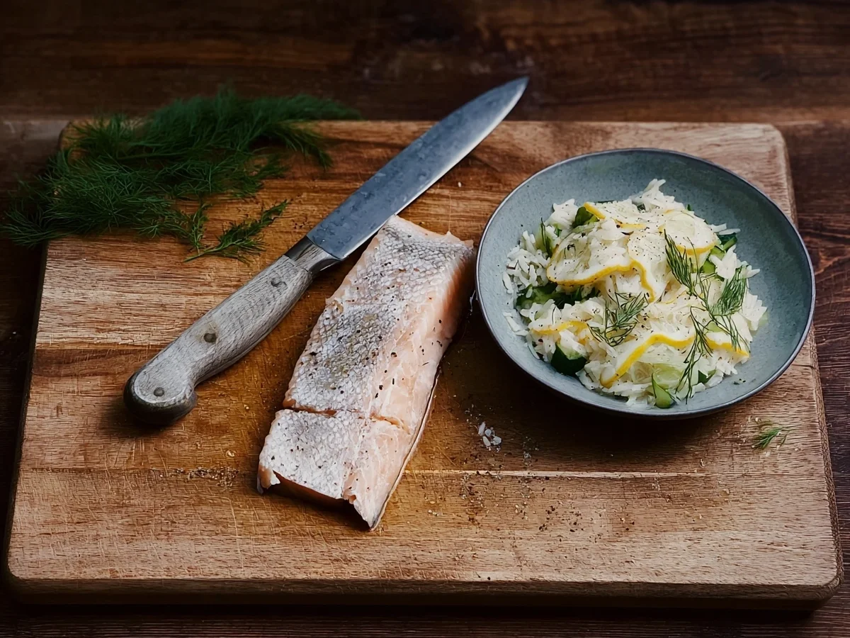 Seelachsfilet in Meerrettichsahne: Schnell & einfach in 15 Min. - Bild 1