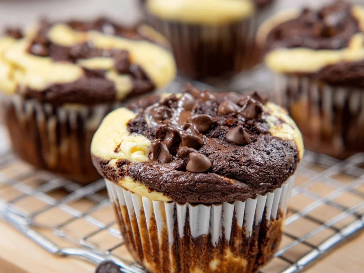 Starbucks Double Chocolate Cheesecake Muffins Rezept - Bild 1