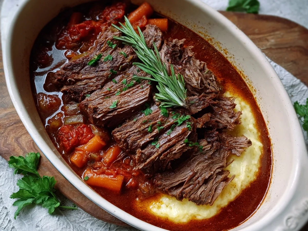 Stracotto di Manzo: Zarter italienischer Rinderbraten - Bild 2