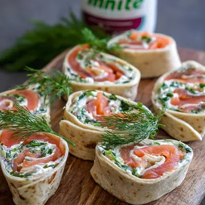 15-Minuten Lachs-Frischkäse-Röllchen: Schnell & Lecker