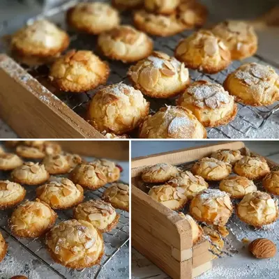 Bienenstich Plätzchen backen: Leckeres Mandel-Gebäck