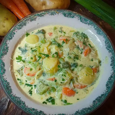 Bürgermeisters Gartensuppe: Herzhafte Gemüsesuppe