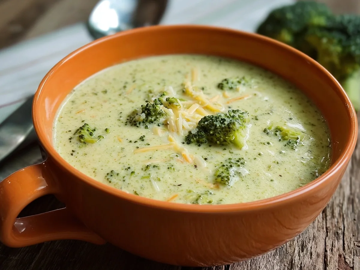 Brokkoli-Käse Suppe: Herzhaft & wärmend für kalte Tage - Beitragsbild