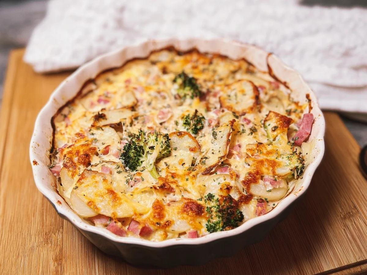 Bunter Low Carb Kohlrabi-Auflauf: Einfach & Gesund - Beitragsbild