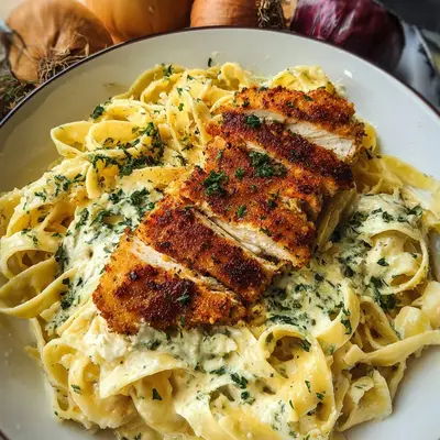 Cremige Alfredo Pasta mit Hähnchen: Mein Seelenfutter