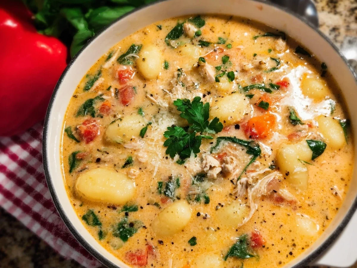 Cremige Gnocchi-Suppe: Einfaches Rezept für jeden Tag - Beitragsbild