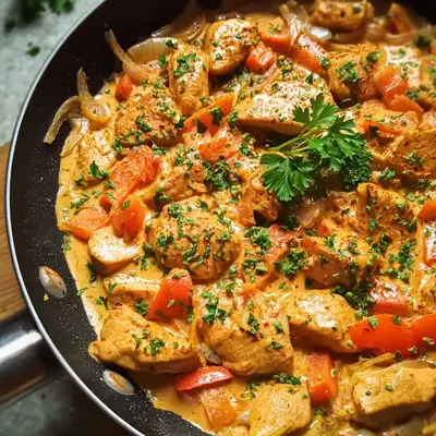 Cremige Hähnchen-Frischkäse-Pfanne: Einfach & Herzhaft