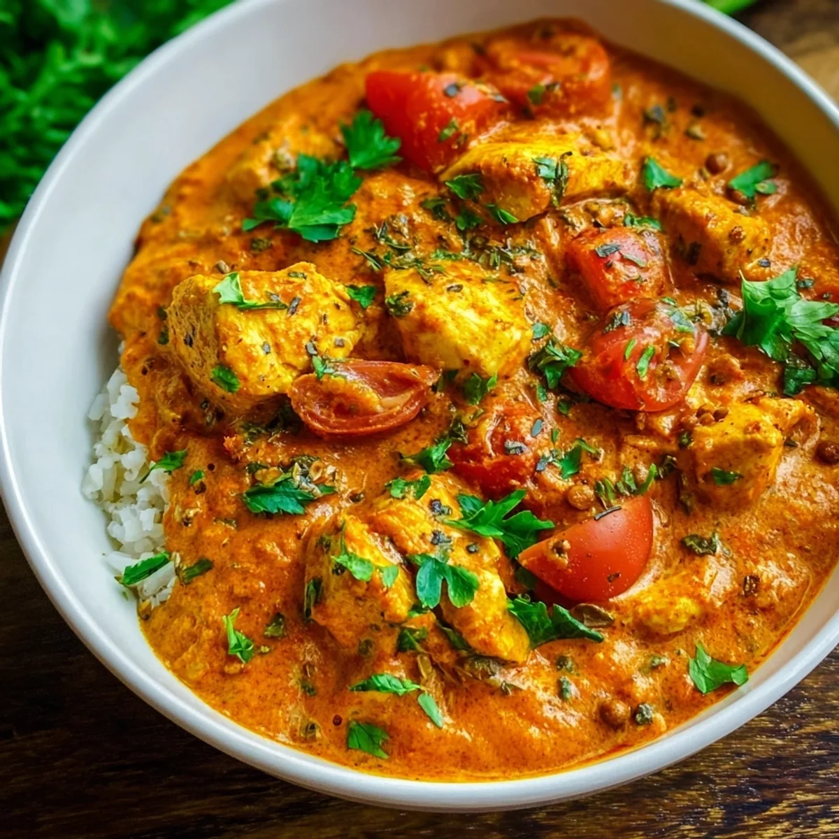 Cremiges Chicken Tikka Masala Rezept