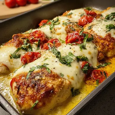 Cremiges Mozzarella Hähnchen: Schnell & Herzhaft