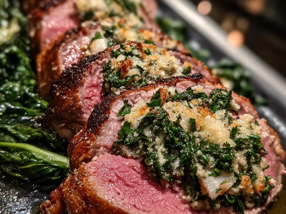 Exquisite Gefüllte Kalbsrücken-Steaks mit Chicorée - Beitragsbild