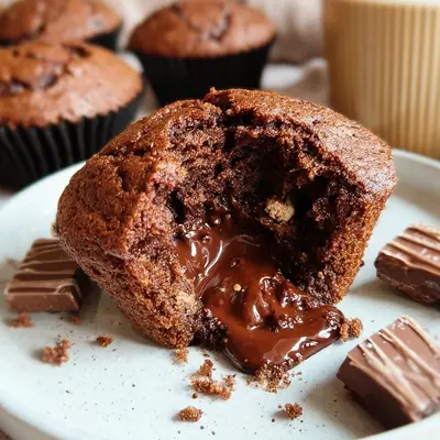 Flüssiger Kern Schokomuffins: Einfach & schnell gebacken