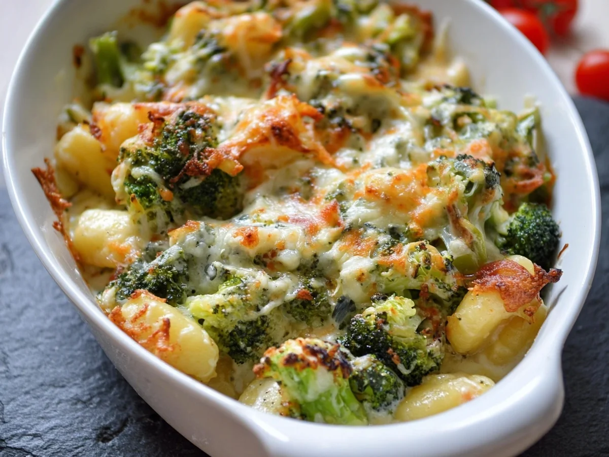 Gnocchi-Brokkoli-Auflauf: Einfach, gesund & familienfreundlich - Beitragsbild