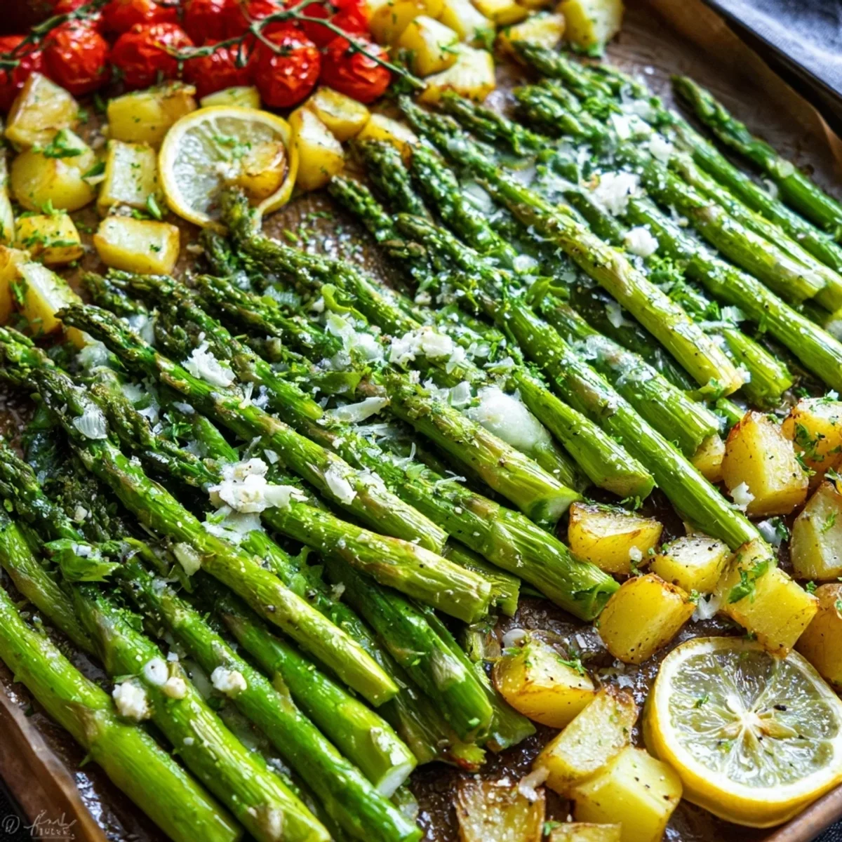 Grüner Spargel aus dem Ofen: Einfach & Lecker