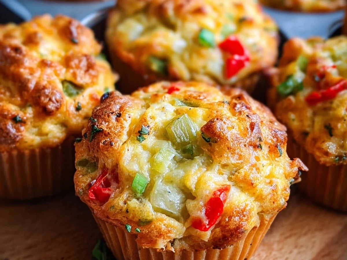 Herzhafte Muffins: Schnell & vielseitig für jeden Anlass - Beitragsbild