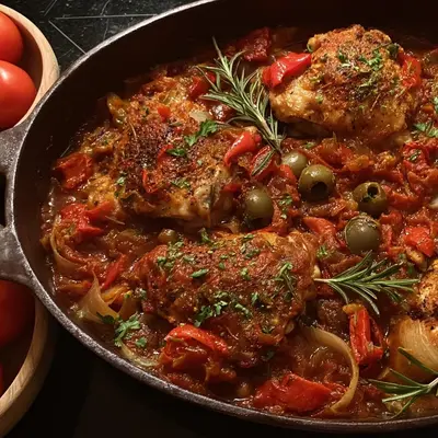 Hähnchen alla Cacciatora: Rustikales Toskana-Rezept