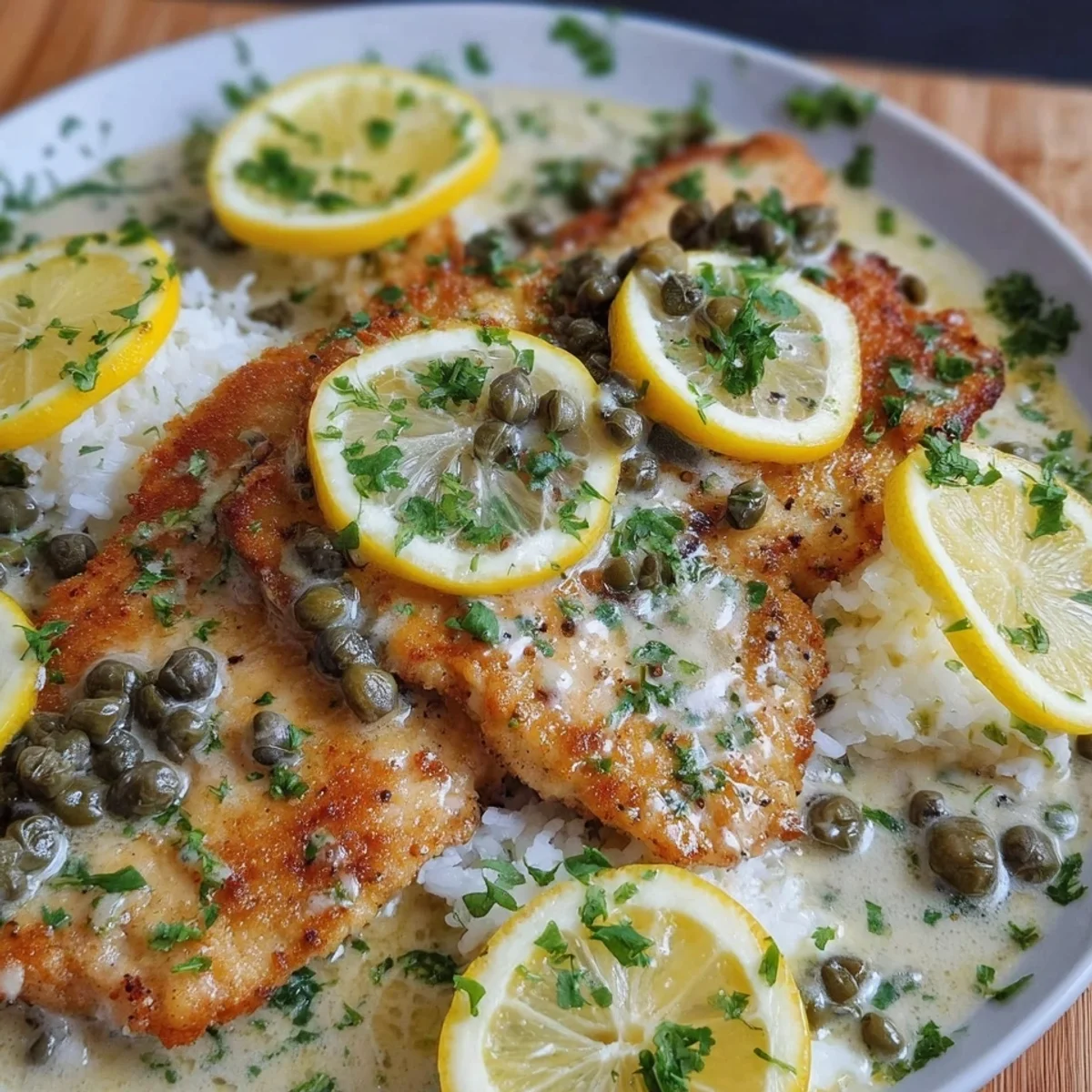 Hähnchen Piccata mit Zitrone: Italienischer Klassiker