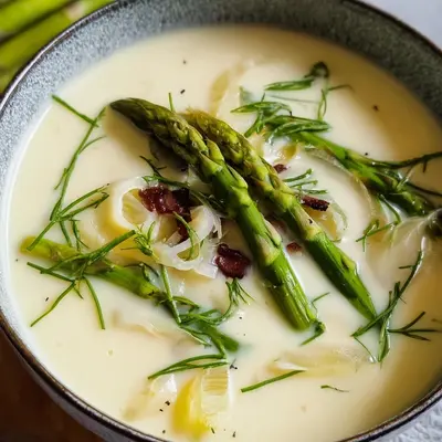 Klassische Spargelcremesuppe: Schnell & Cremig Genießen