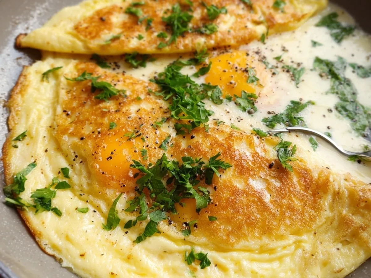 Klassisches Omelett: Einfaches & schnelles Grundrezept - Beitragsbild