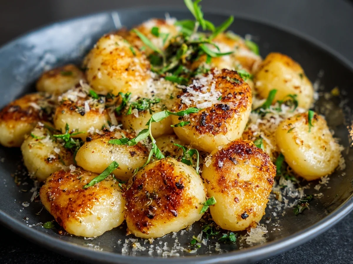 Knusprige Gnocchi aus der Heißluftfritteuse - Beitragsbild