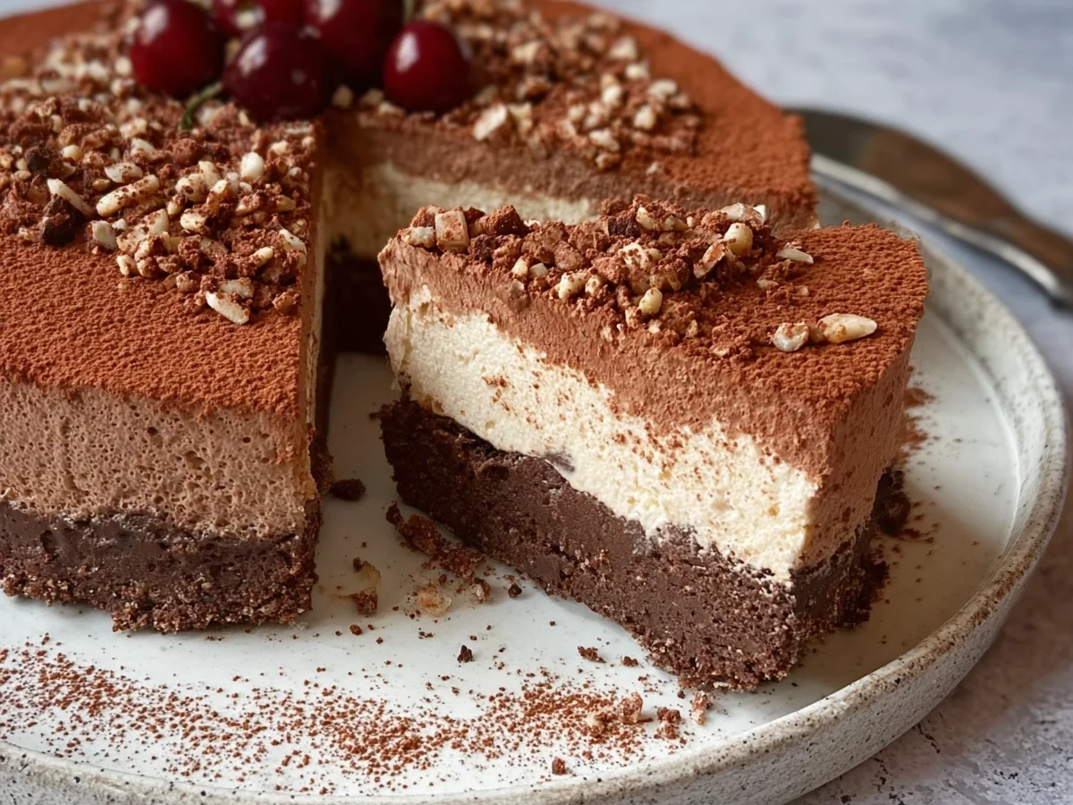 Low Carb Protein Eiskaffee Torte: Himmlischer Genuss - Beitragsbild