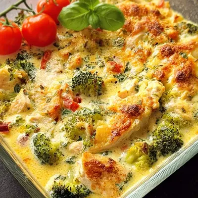 Low-Carb Putenauflauf: Gesund & Herzhaft