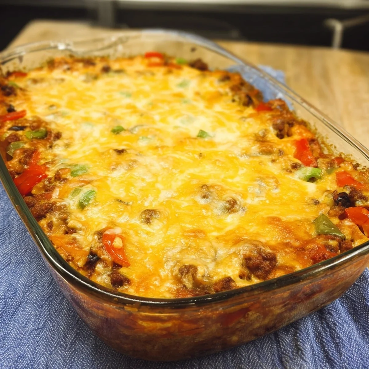 Low Carb Tex Mex Auflauf: Herzhaft & einfach zubereitet