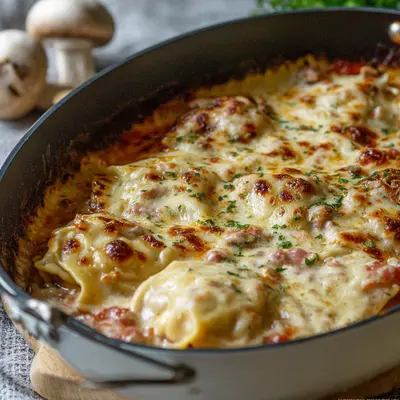 Maultaschen Auflauf überbacken: Schnelles Soulfood Rezept