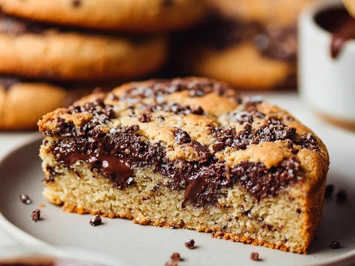 Nutella Cookie Kuchen Rezept: Dein neues Lieblingsdessert - Beitragsbild