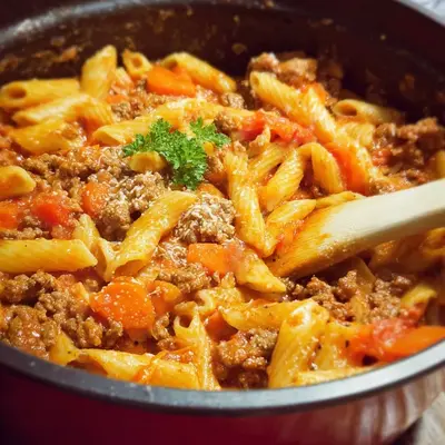 One Pot Pasta Bolognese: Schnell & Familienfreundlich