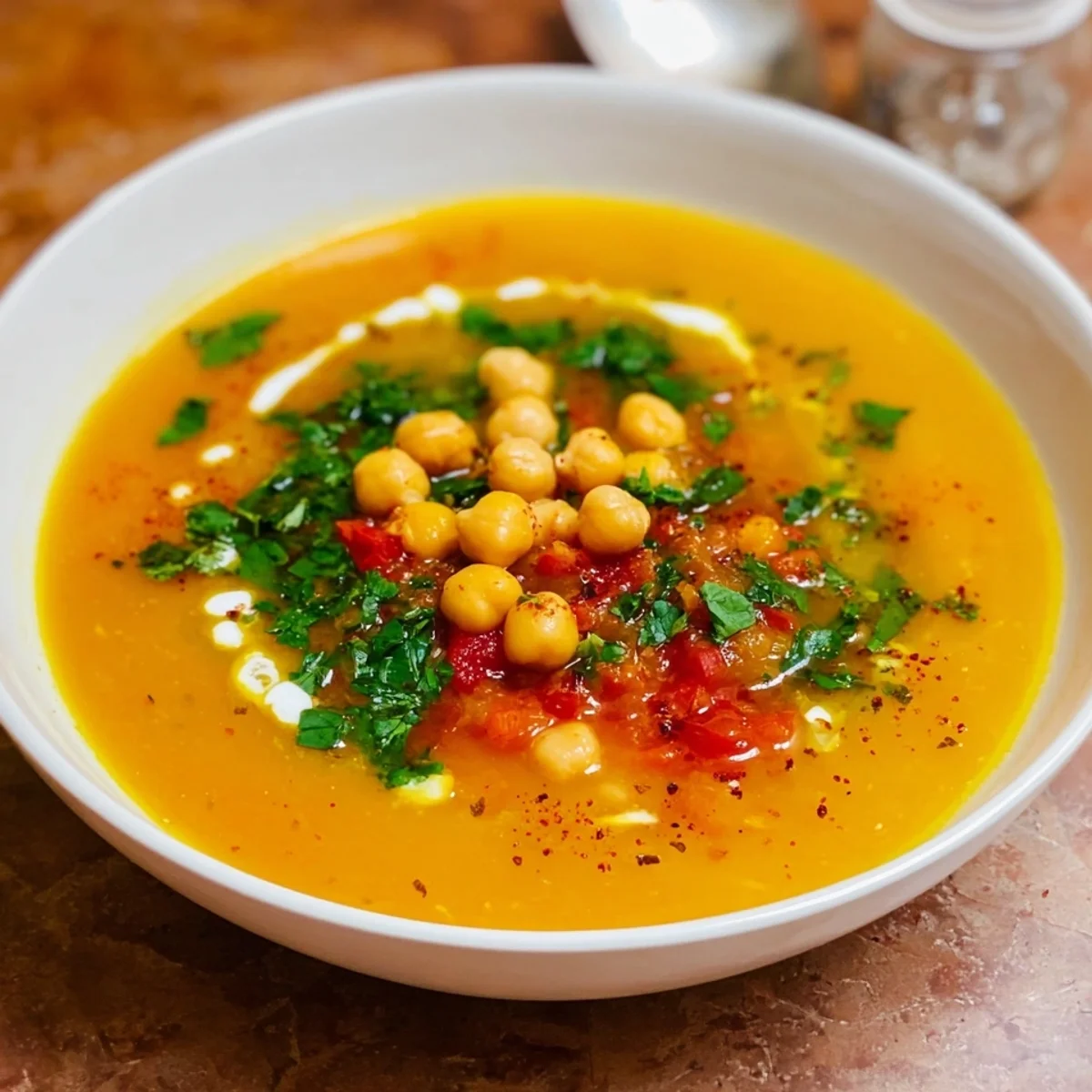 Orientalische Kichererbsensuppe: Einfach & schnell zubereitet