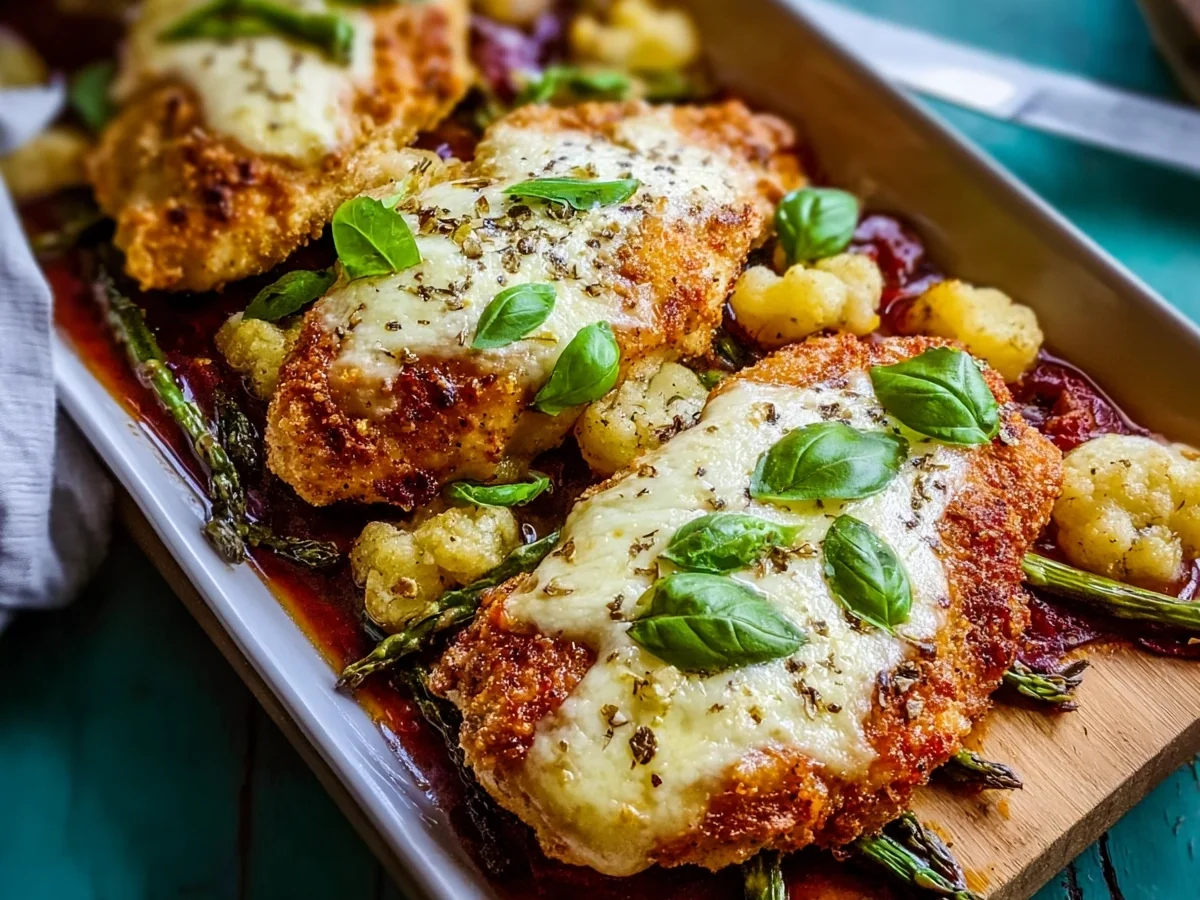 Parmesan-Hähnchen alla italiana: Saftig & aromatisch - Beitragsbild