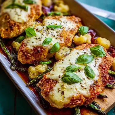 Parmesan-Hähnchen alla italiana: Saftig & aromatisch