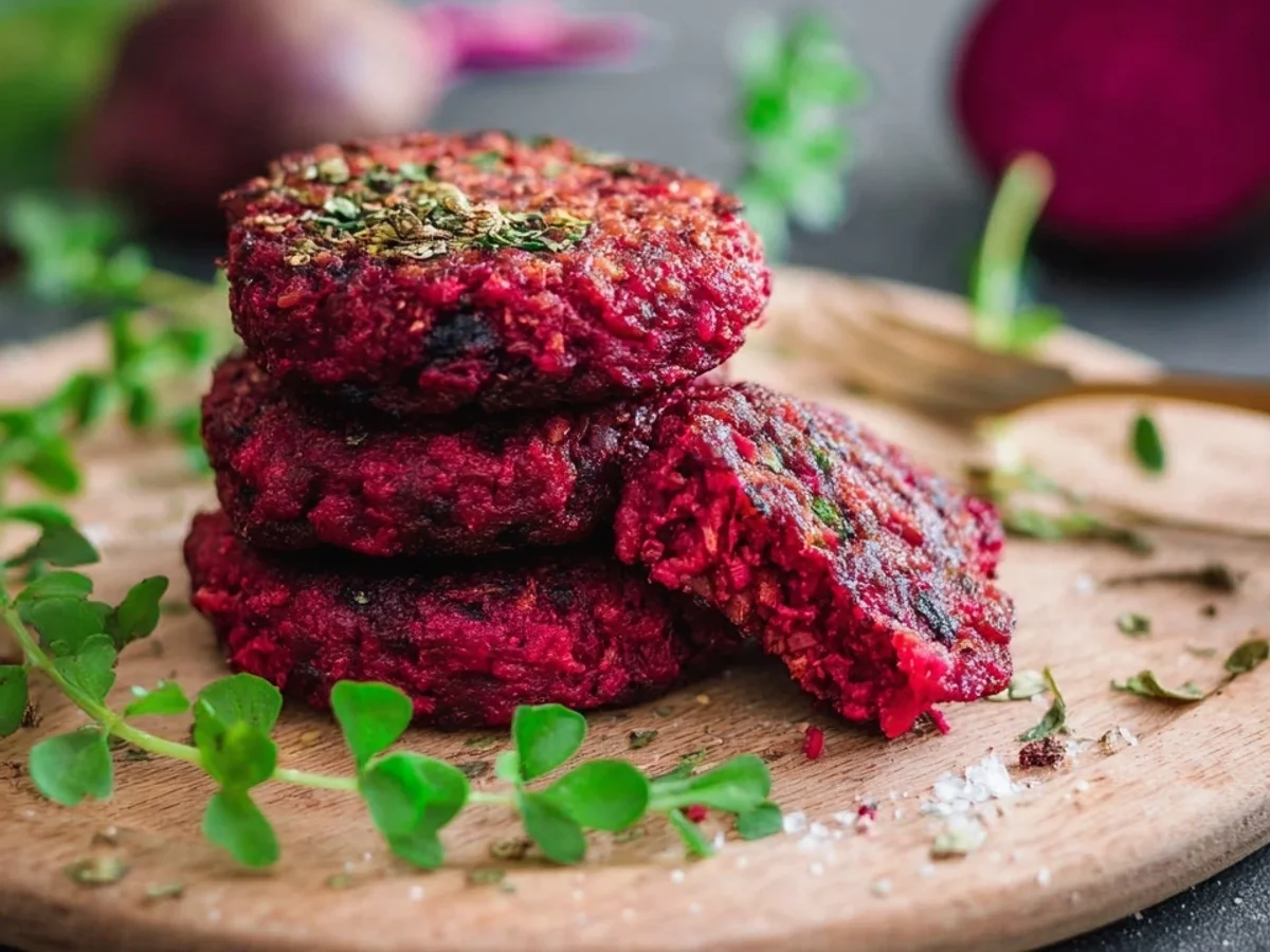 Rote-Bete-Bratlinge: Einfach, Knusprig & Gesund - Beitragsbild