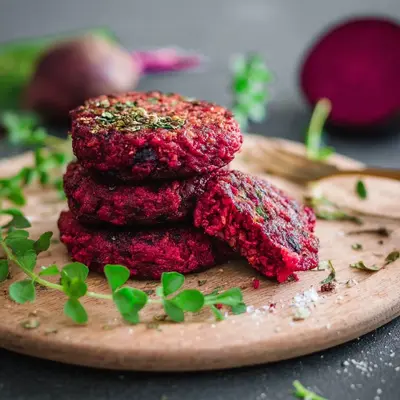 Rote-Bete-Bratlinge: Einfach, Knusprig & Gesund