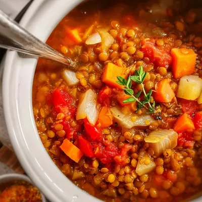 Rote Linsen Eintopf: Schnell, Einfach & Gesund kochen