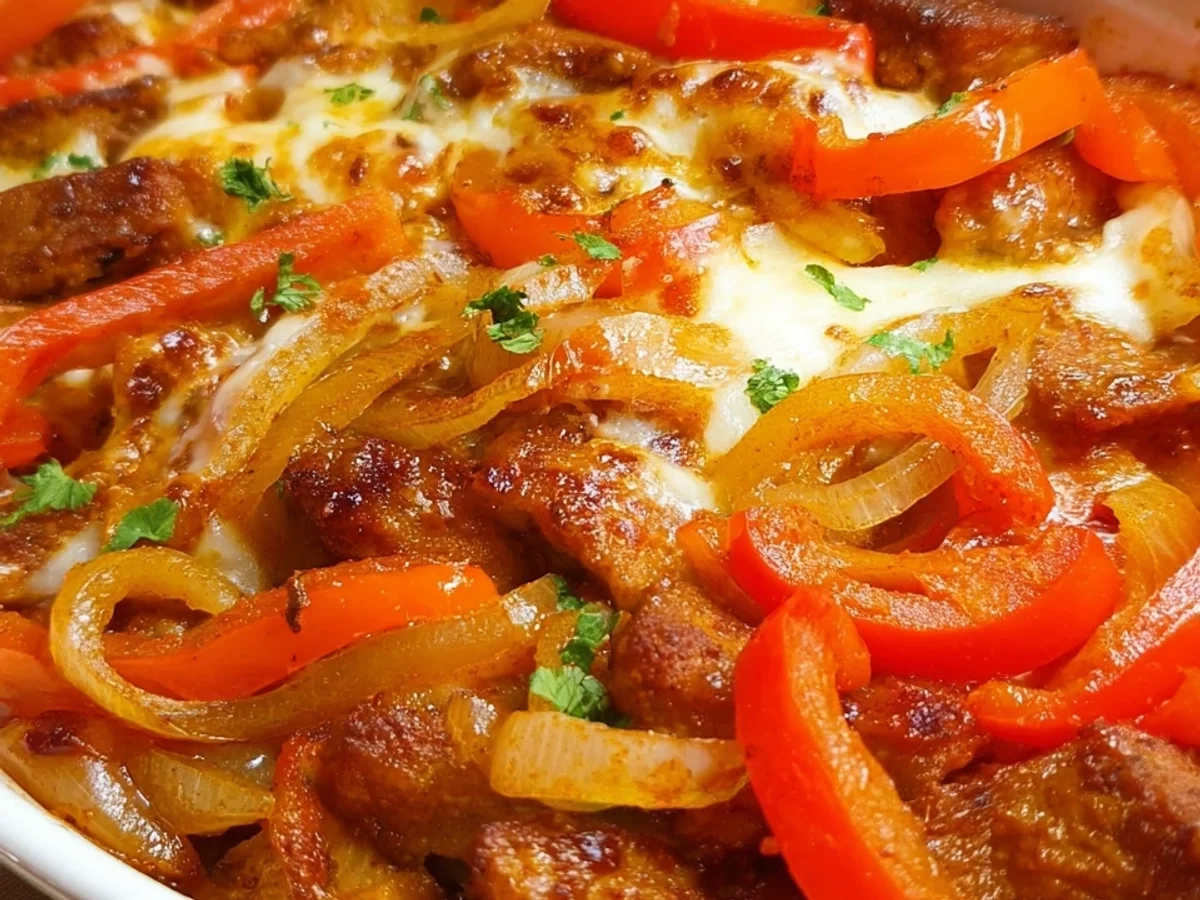 Räuberfleisch aus dem Backofen: Einfaches Rezept - Beitragsbild