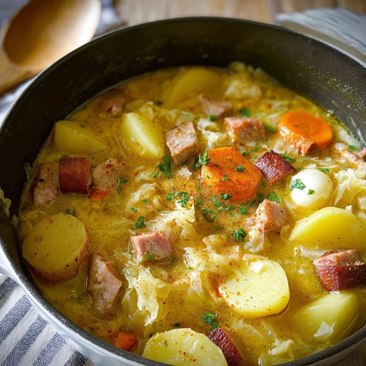 Sauerkraut Eintopf nach Omas Art: Herzhaft & Einfach