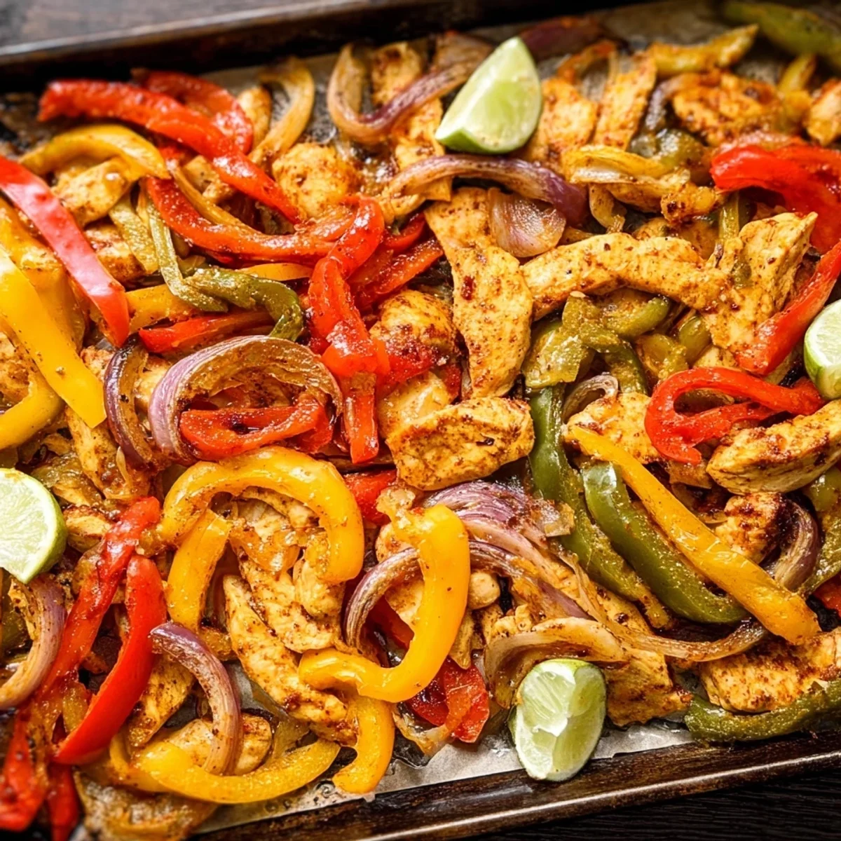 Schnelle Chicken Fajitas vom Blech: Einfaches Ofenrezept