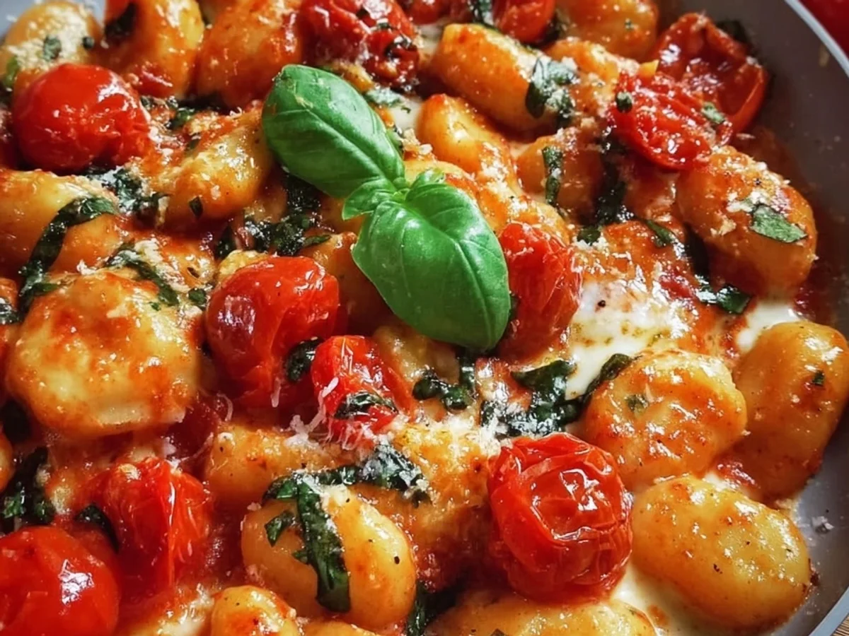 Schnelle Gnocchi Pfanne: Italienisches Hauptgericht in 10 Min. - Beitragsbild