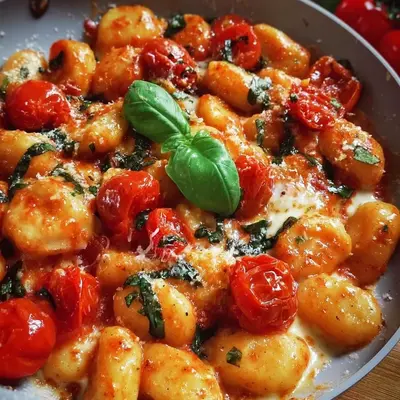Schnelle Gnocchi Pfanne: Italienisches Hauptgericht in 10 Min.