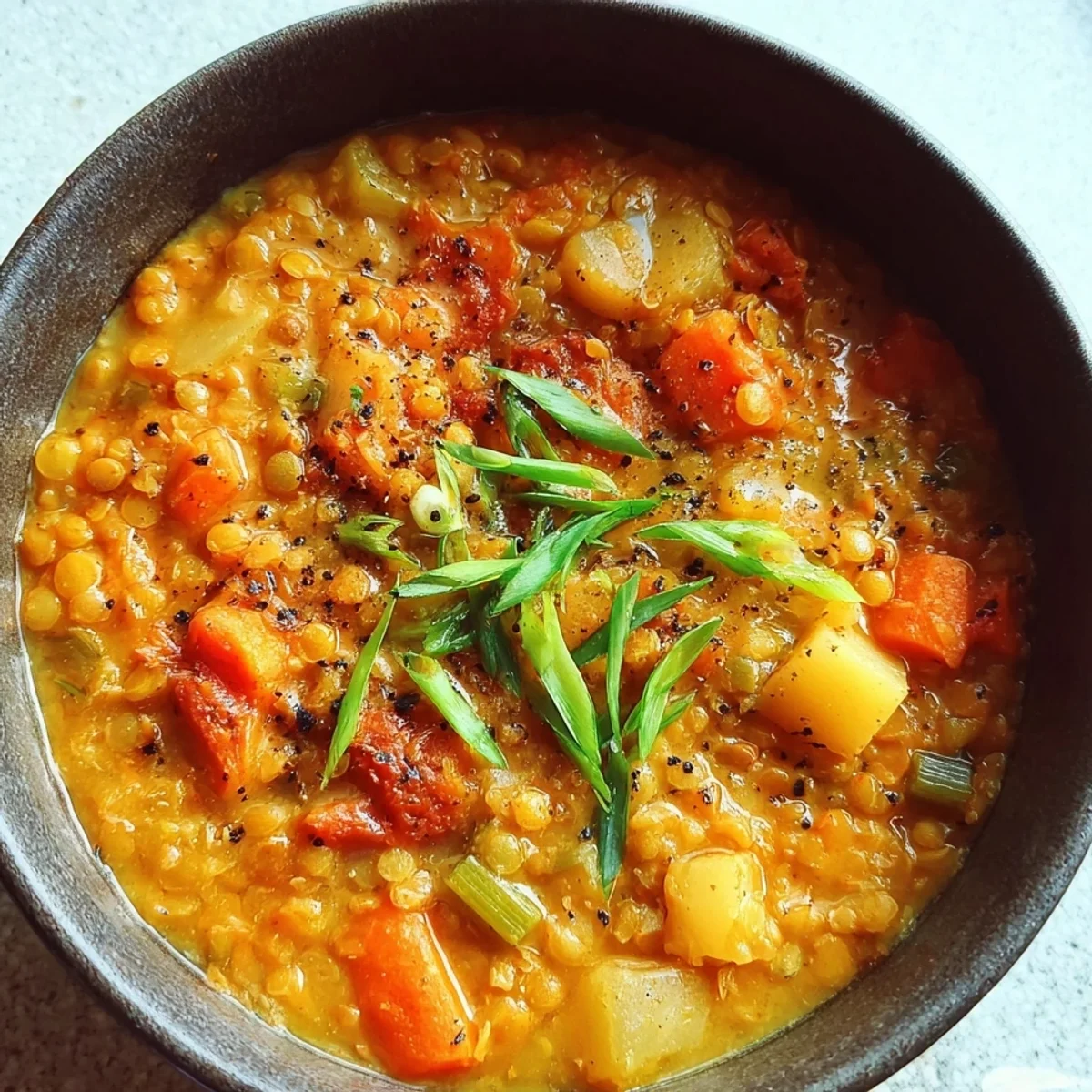 Schnelle Linsensuppe mit Möhren: Einfaches Hauptgericht