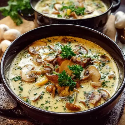 Schnelle Pilzsuppe: Einfach selbstgemacht