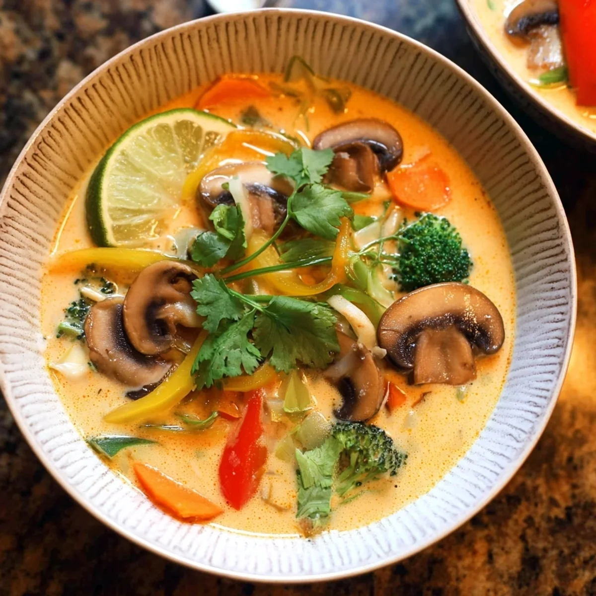 Schnelle Thai-Kokos-Suppe mit Gemüse: Wärmend & Lecker
