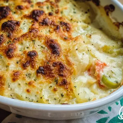 Schnelles Low-Carb Kohlrabi-Möhren-Gratin