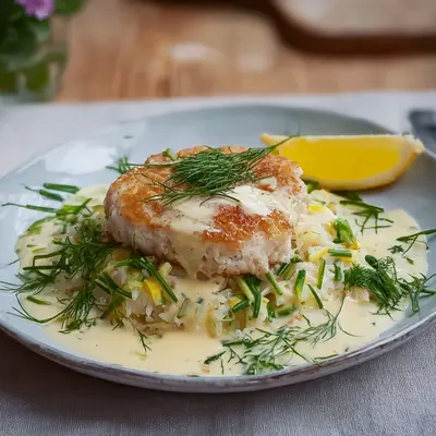 Seelachsfilet in Meerrettichsahne: Schnell & einfach in 15 Min.