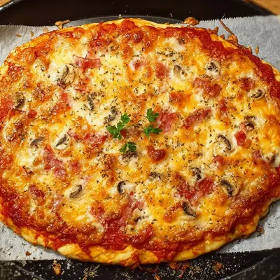 Skyr-Pizza: Proteinreich, schnell & unglaublich lecker