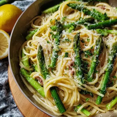 Spargel Pasta: Leichtes Frühlingsgericht mit grünem Spargel