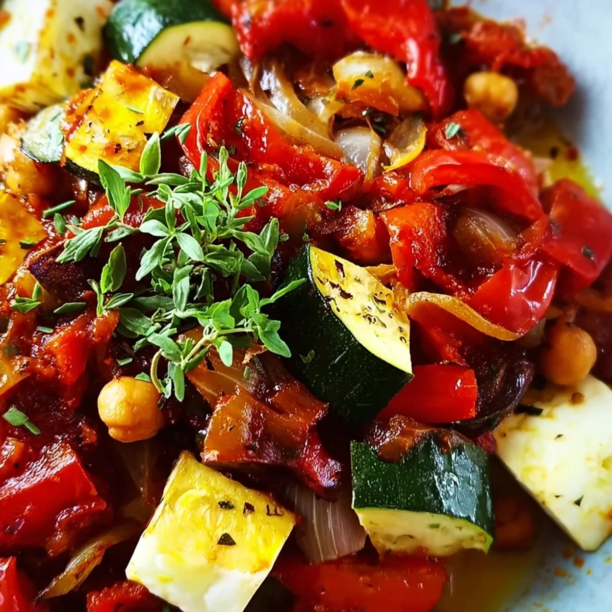 Türkisches Turlu Turlu: Vegetarisches Ratatouille
