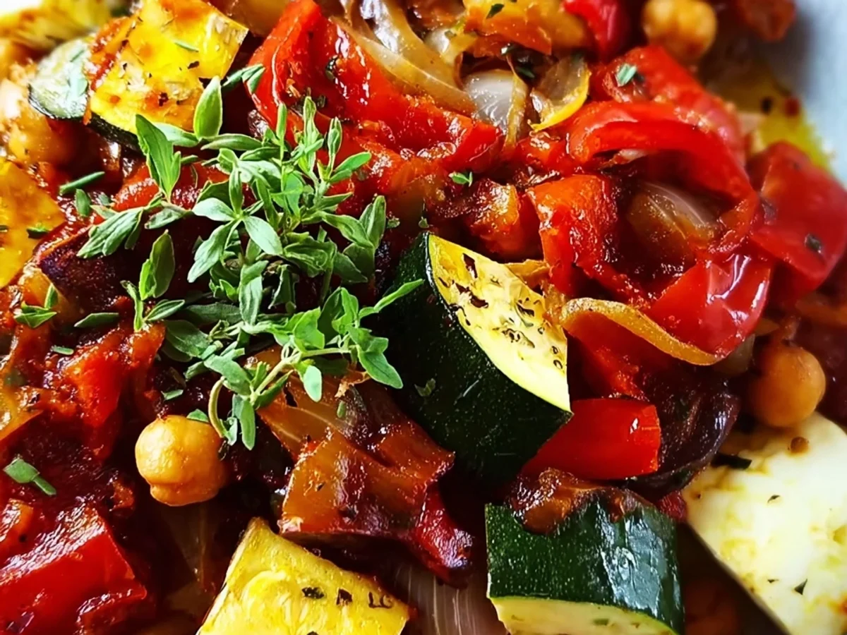Türkisches Turlu Turlu: Vegetarisches Ratatouille - Beitragsbild